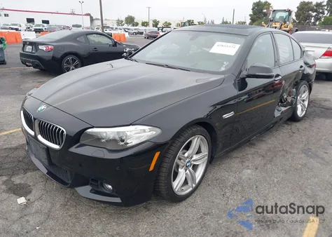 2016 BMW 535I I z USA, uszkodzony, nr VIN WBA5B1C59GG553466